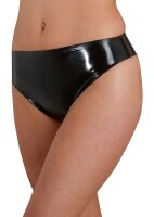 Latex Slip schwarz