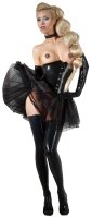 Latex Mieder schwarz