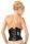 Latex Mieder schwarz