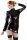Latex Hemd Zip schwarz