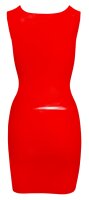 Latex Minikleid rot