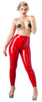Latex Leggings rot