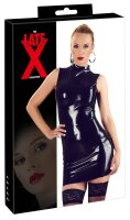 Latex Minikleid schwarz