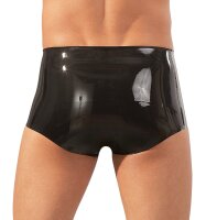 Latex Herren Pants schwarz