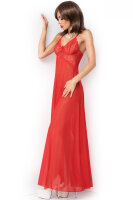 Langes Babydoll CR3883 rot
