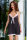Babydoll CR4459 schwarz/weiß