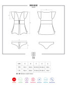 868-BAB-1 Babydoll schwarz