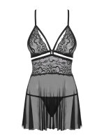 838-BAB-1 Babydoll schwarz