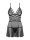 838-BAB-1 Babydoll schwarz