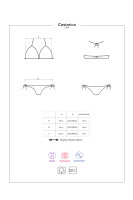 Bikini Costarica blau