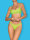 Bikini Mexico Beach neongrün