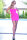 Minikleid CR4380 hot pink
